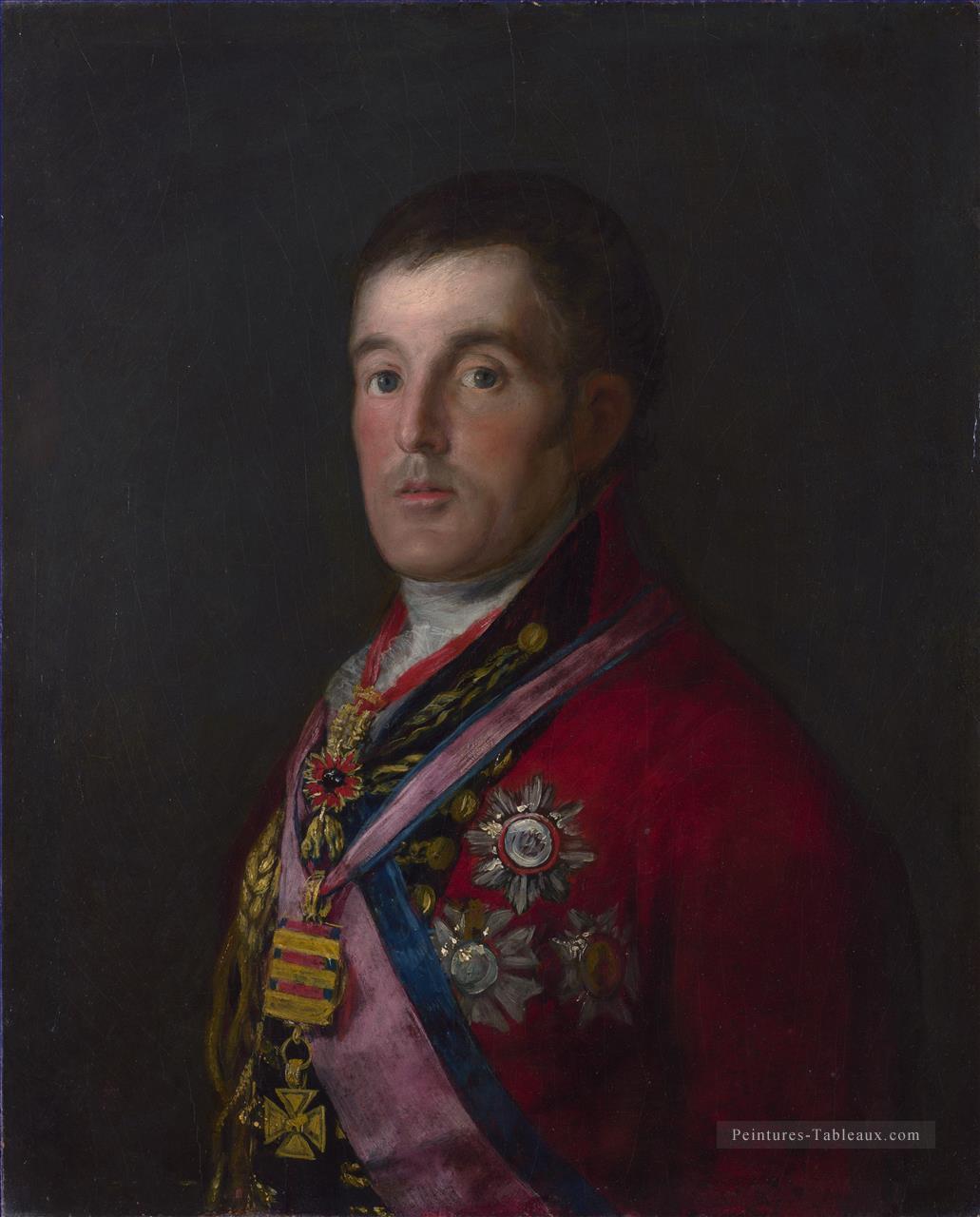 Le Duc de Wellington Francisco de Goya Peintures à l'huile